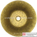 kitchen brass/metal round sink for hotel/home